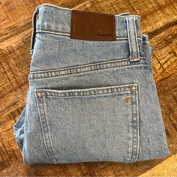 Madewell The Perfect Vintage Jean Light Wash Straight Leg 24P High Rise - Picture 12 of 12